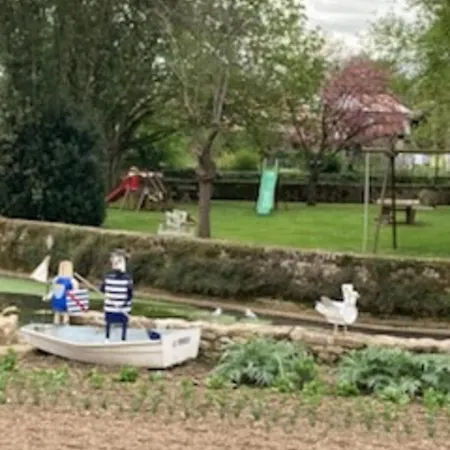 度假居 La Rose Des Templiers Exoudun